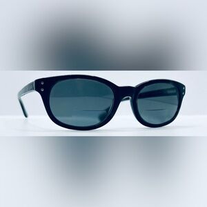 Chaps 30/6 573 Black Oval Sunglasses Frames Only
